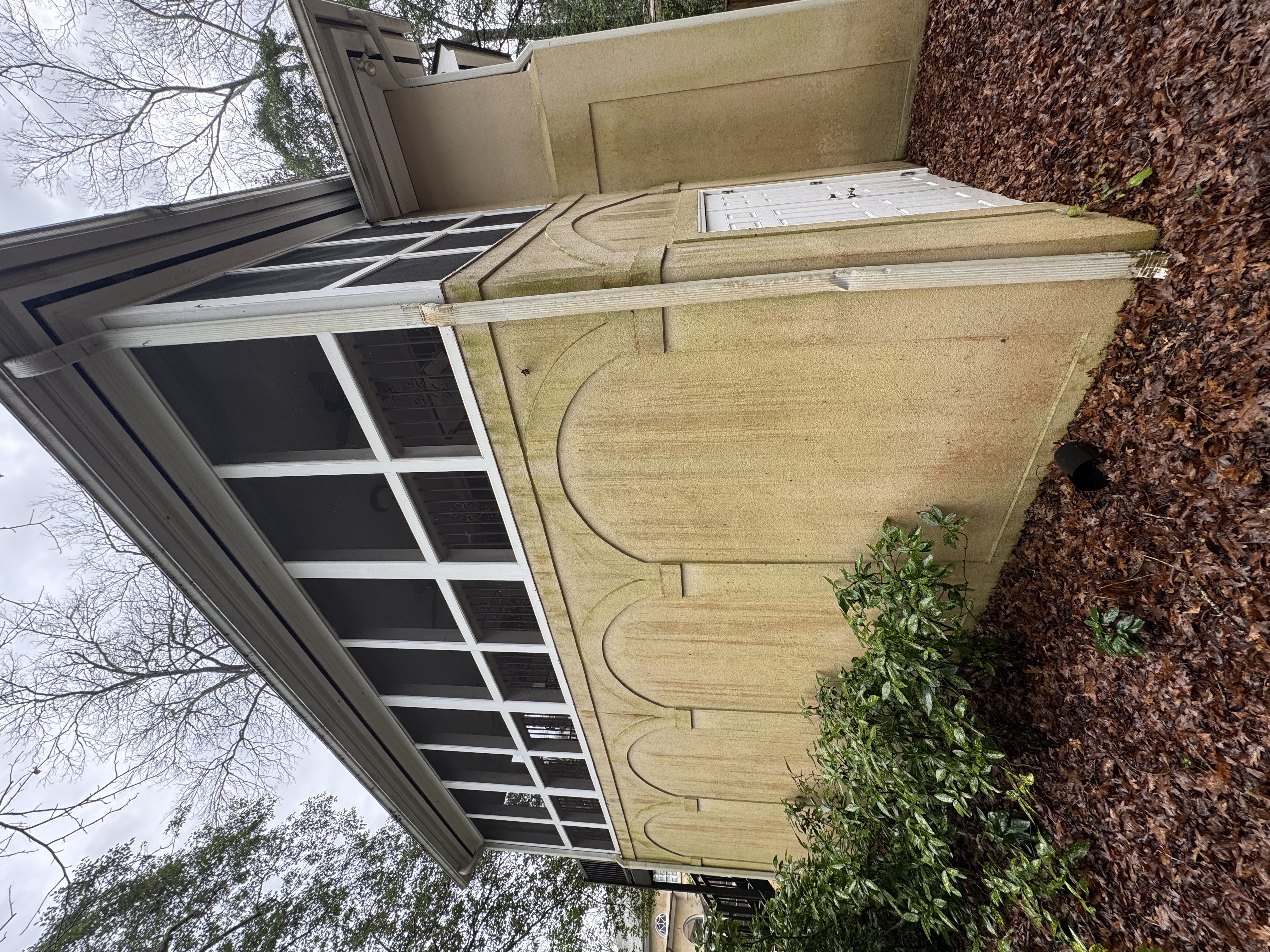 Stucco Before